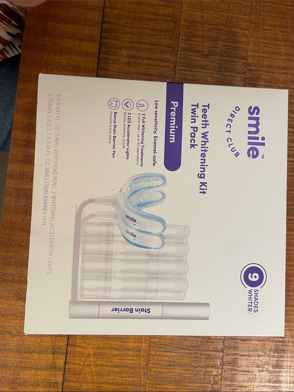Teeth Whitening Kit — White Twin Pack